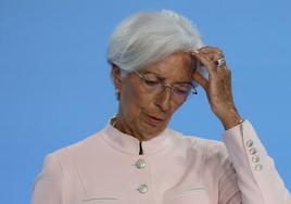 La presidenta del BCE, Christine Lagarde.