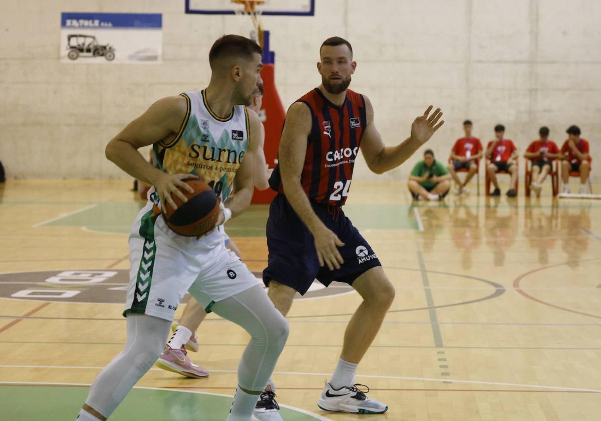 El Baskonia venció en el derbi del año pasado