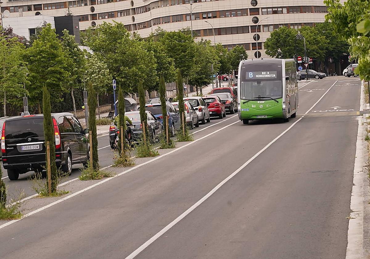 El Ayuntamiento plantea eliminar un carril al BEI en dos tramos de su recorrido.