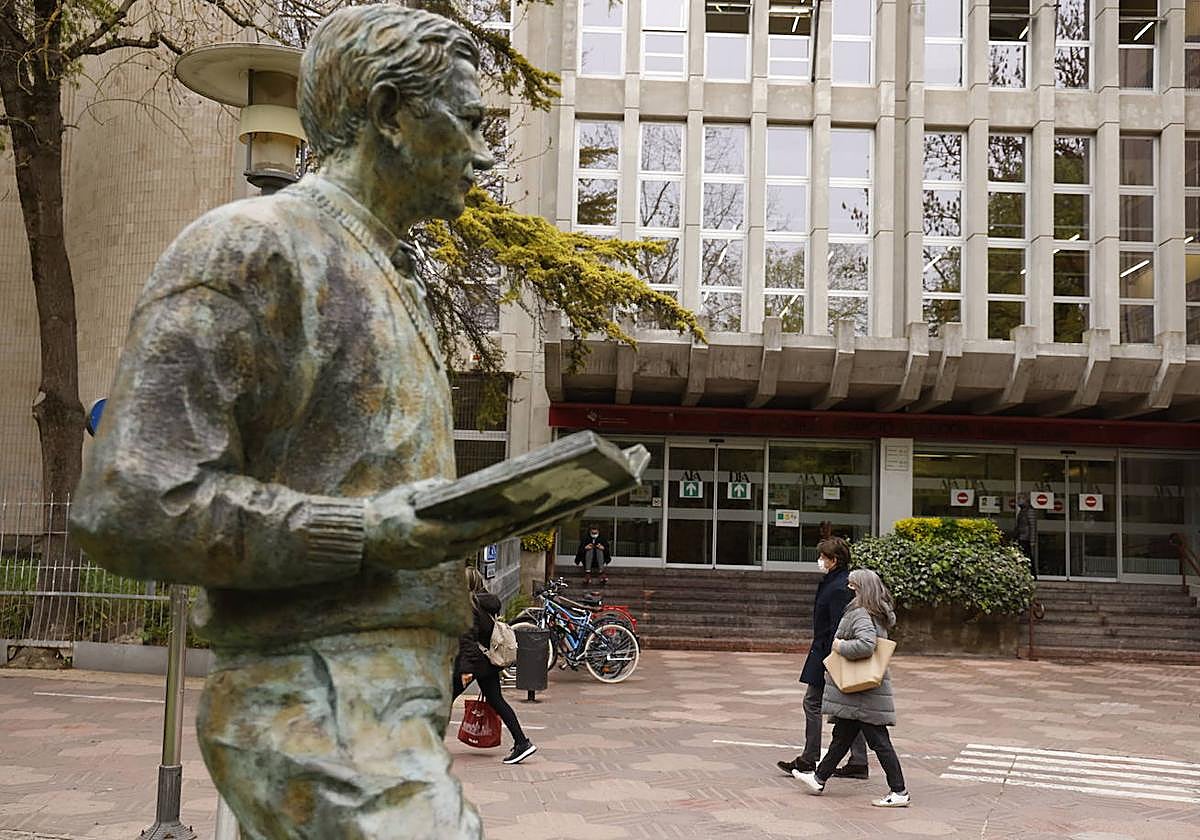 La Casa de Cultura de Vitoria.