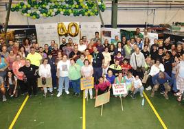 Imagen de la celebración de los 30 años de la organización en Etxebarri.