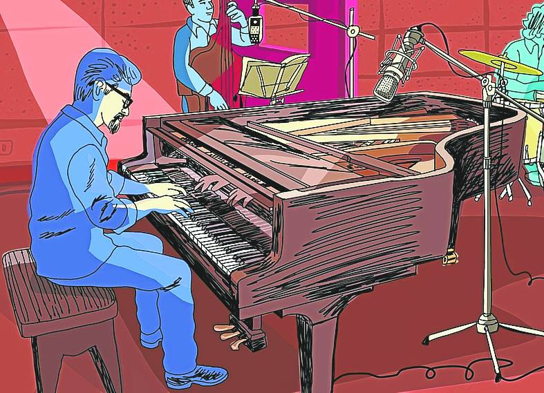 Fotograma de 'Disparen al pianista', nuevo trabajo de Trueba y Mariscal.