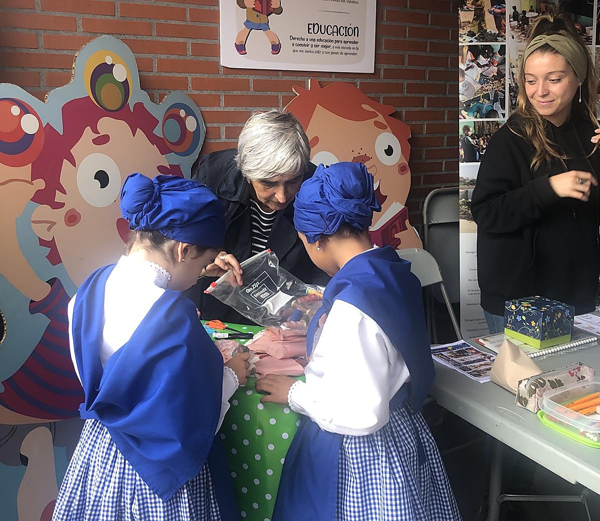 Creando Futuros es una de las asociaciones que colaboran en la 'Osasun Jaia' de Erandio.