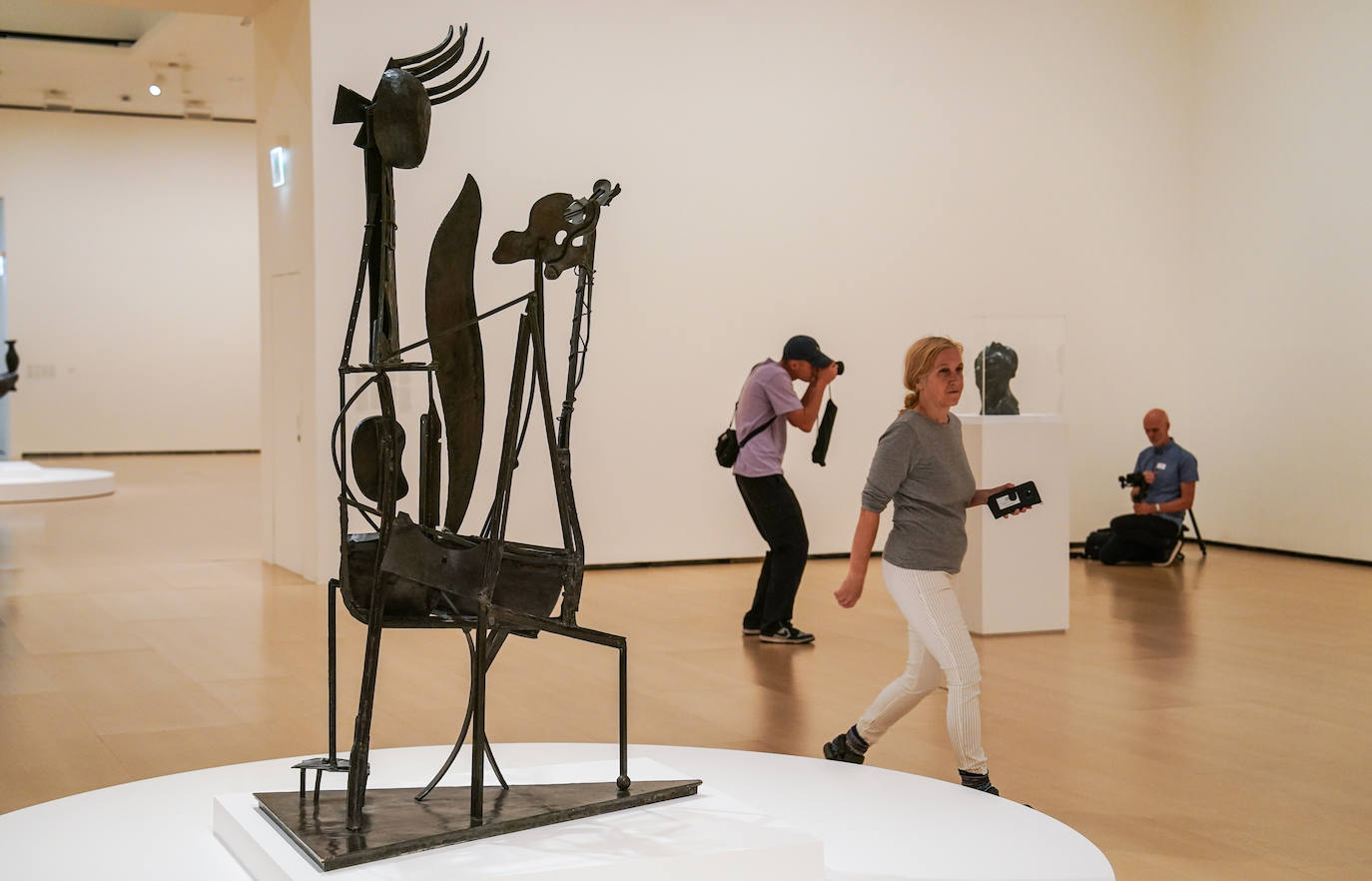 Las esculturas de una exposición única