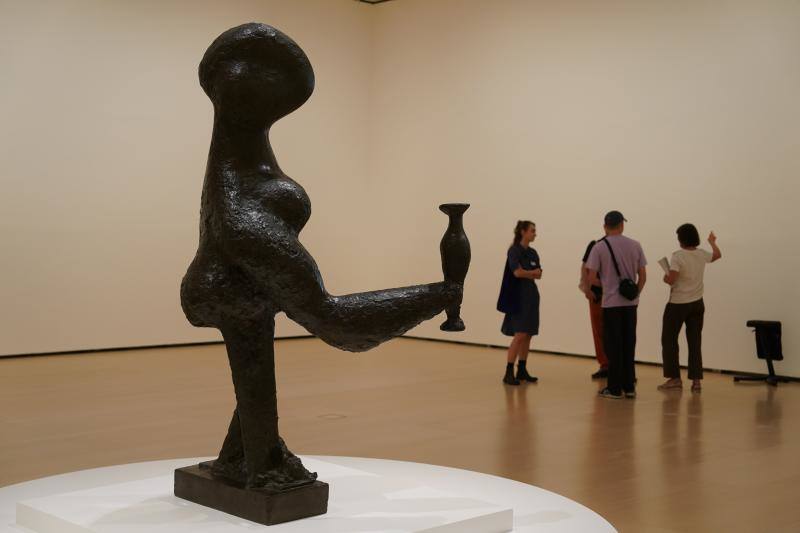 Las esculturas de una exposición única