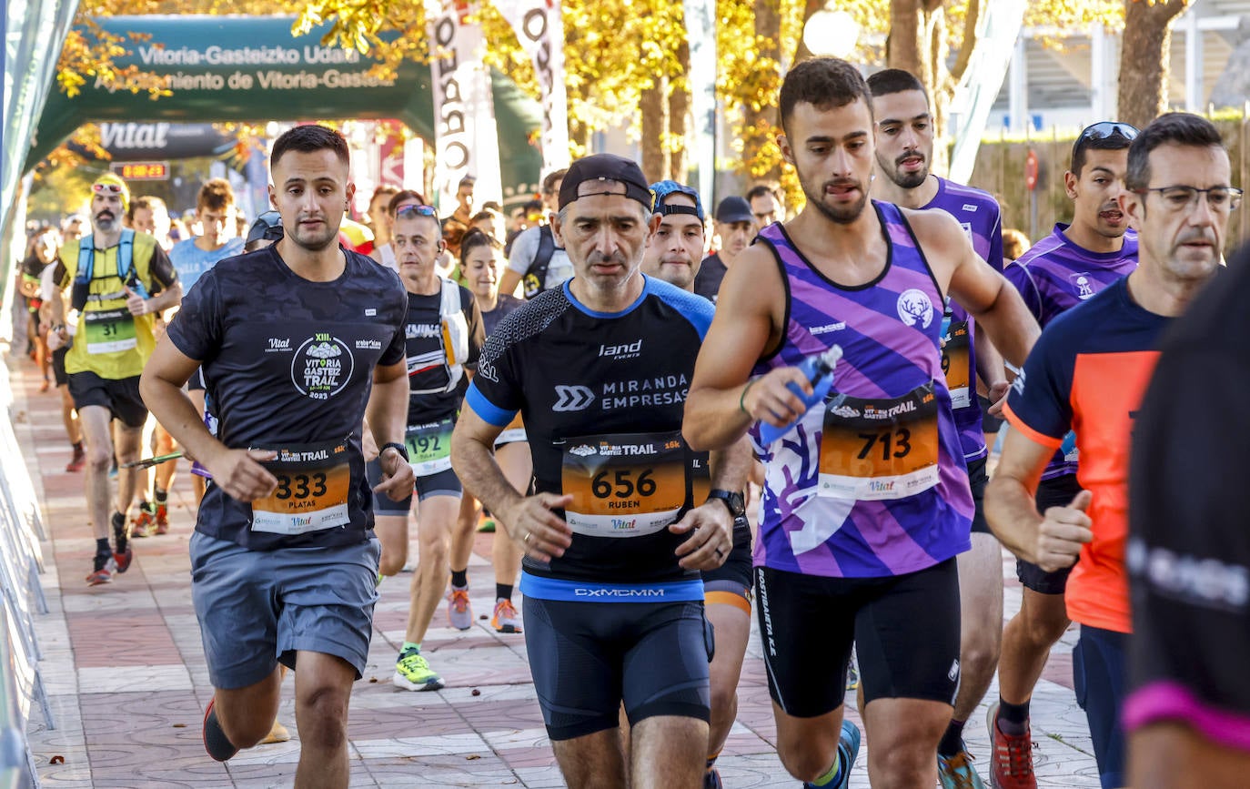 La carrera Vitoria-Gasteiz Trail, en imágenes