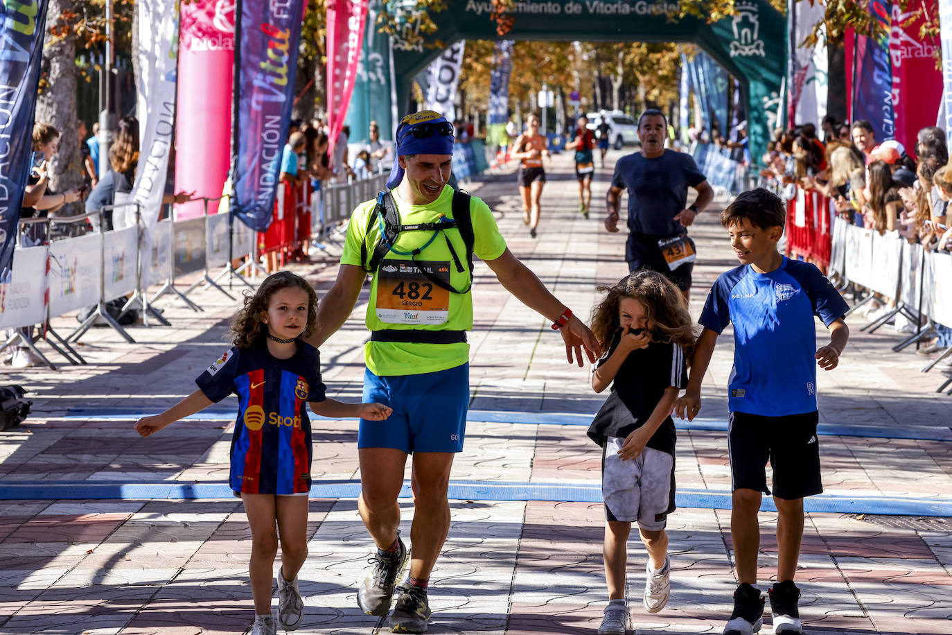 La carrera Vitoria-Gasteiz Trail, en imágenes