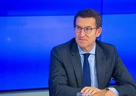 Alberto Núñez Feijóo, presidente del PP.