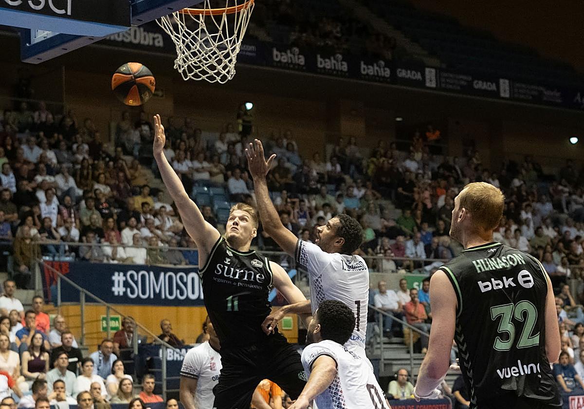 El Bilbao Basket cae frente al Obradoiro en Miribilla (72-75)