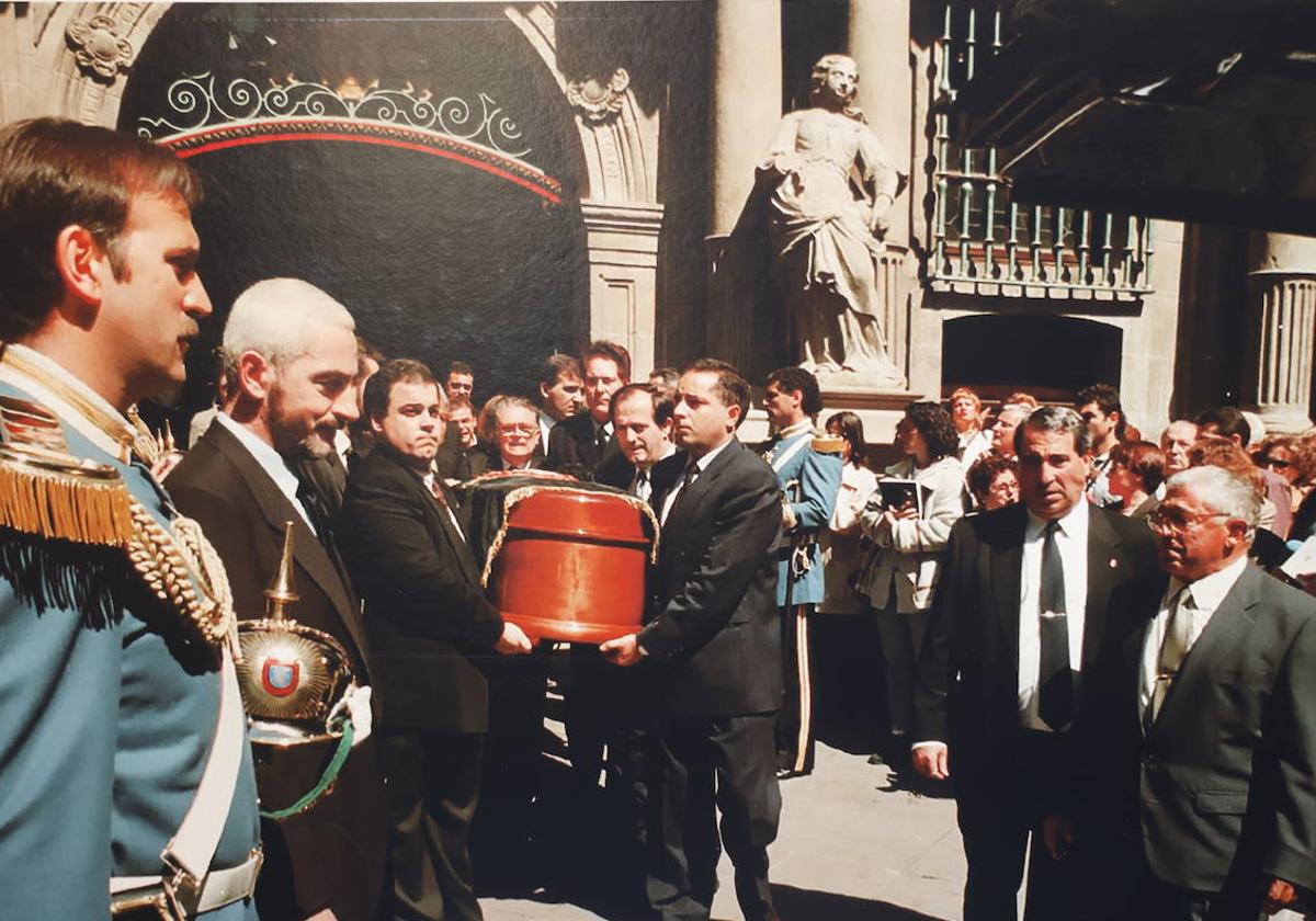 El Memorial recuerda a Tomás Caballero y la «conmoción social» en Navarra tras su asesinato a manos de ETA