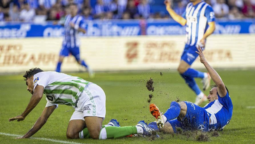 Alavés-Betis en imágenes