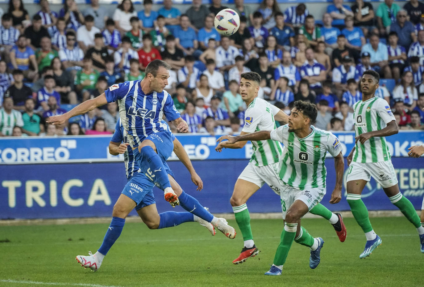 Alavés-Betis en imágenes
