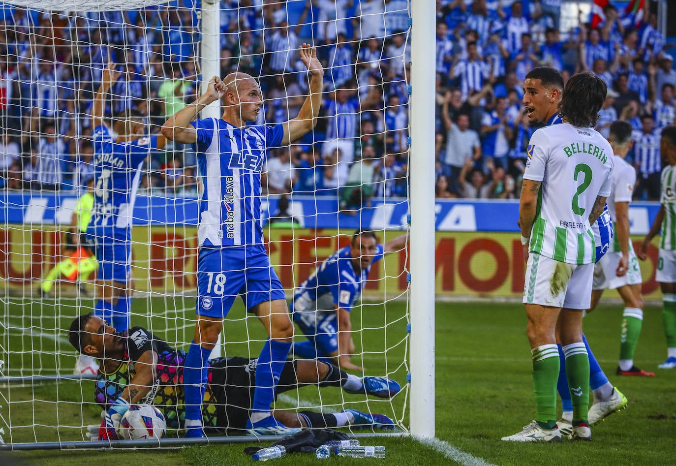 Alavés-Betis en imágenes