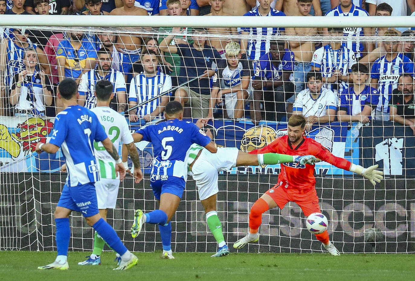 Alavés-Betis en imágenes