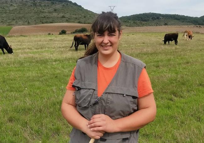 Elorza heredó las vacas de un ganadero de Orbiso.