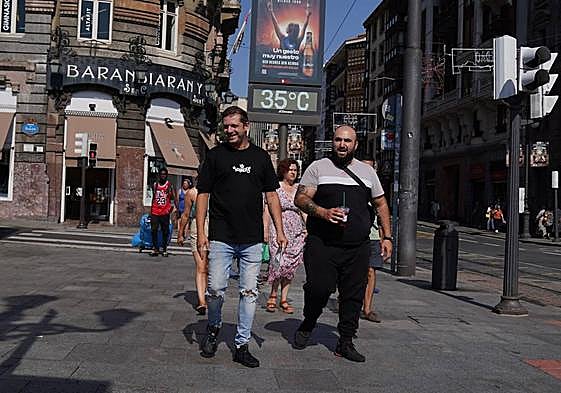 Noche a 25 grados en Bizkaia