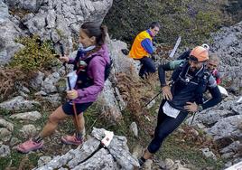 Los deportistas derrocharon esfuerzo y entusiasmo a lo largo de los 101 kilómetros de la prueba.