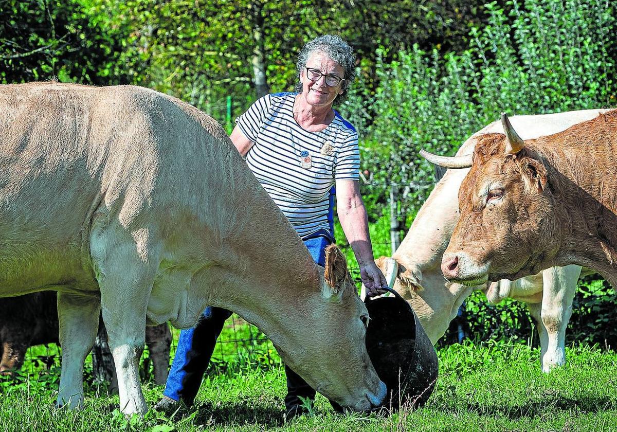 Gloria Dehesa anima a las amantes del campo a que «apuesten» por lo que les gusta, aunque haciendo primero «números».