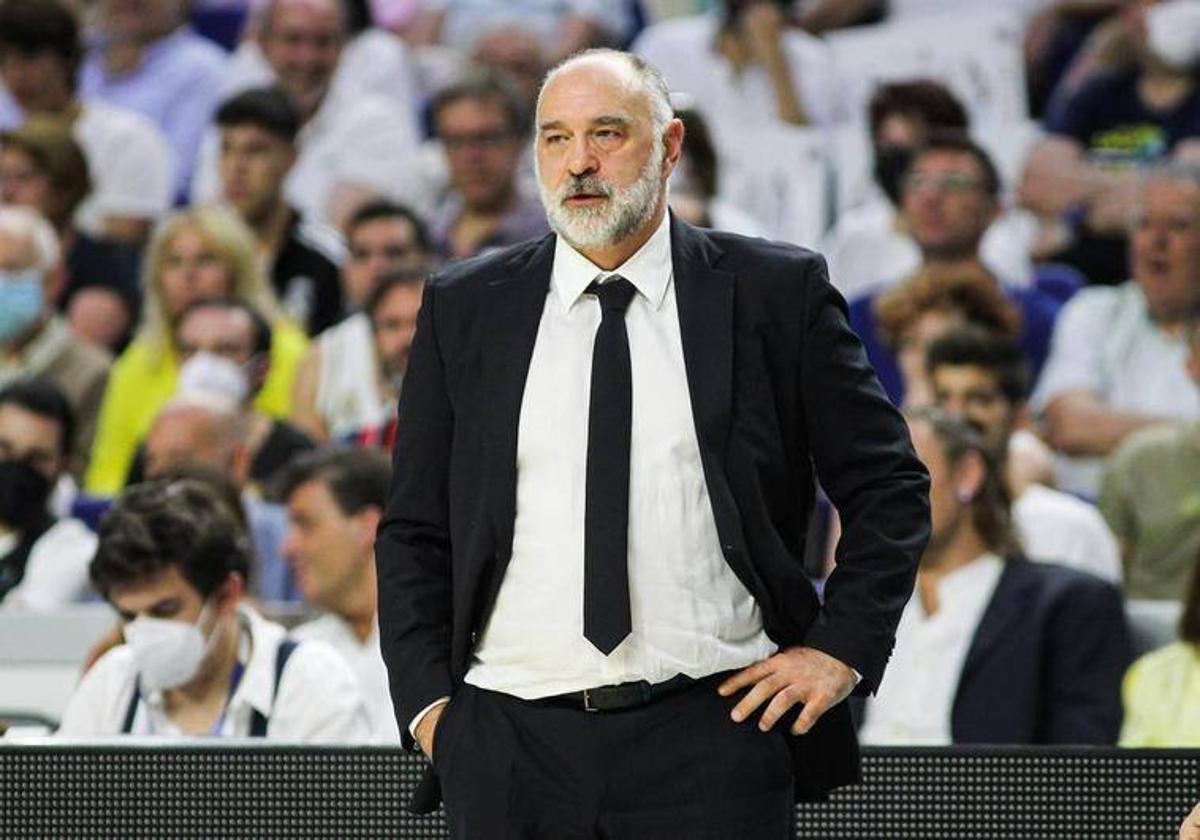 El entrenador Pablo Laso