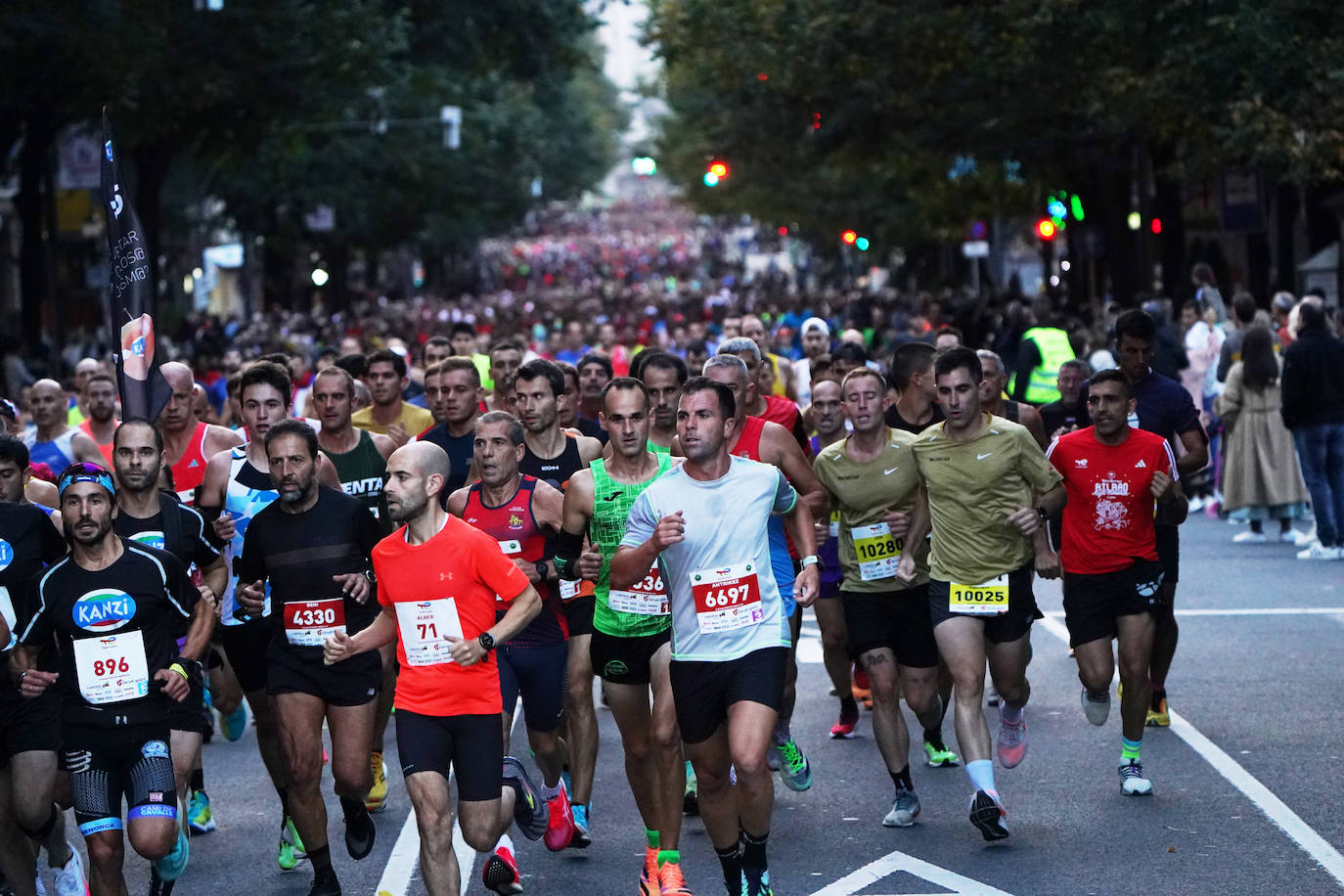 Una Bilbao Night Marathon De Récord | El Correo