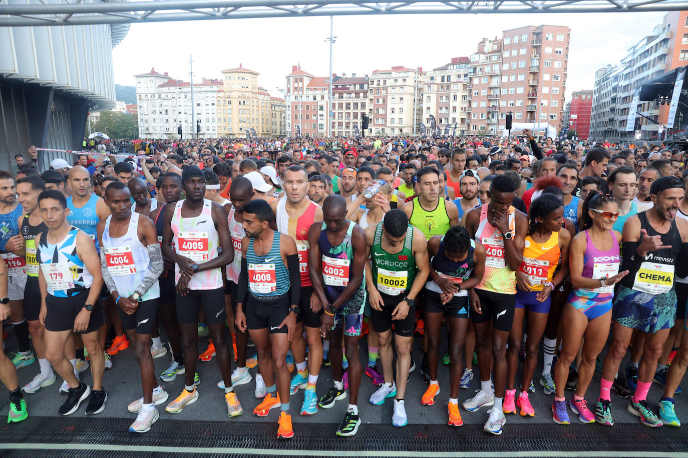 Una Bilbao Night Marathon De Récord | El Correo