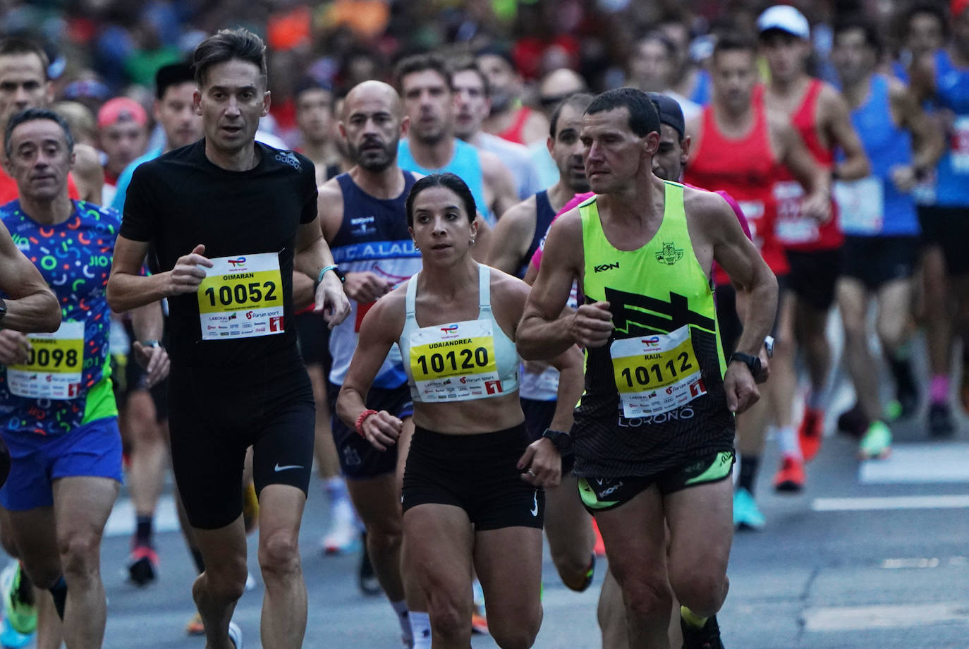 Una Bilbao Night Marathon de récord