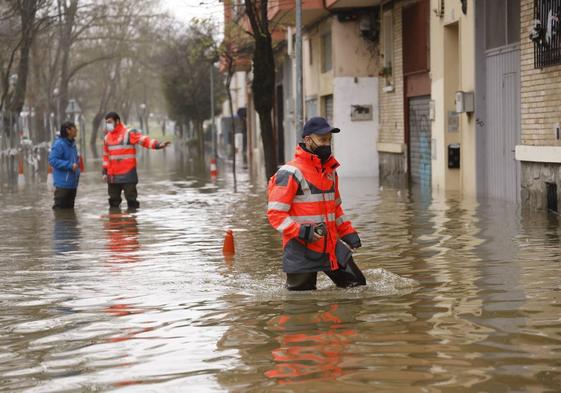 La calle La Presa fue una de las más afectadas en las inundaciones de 2021.