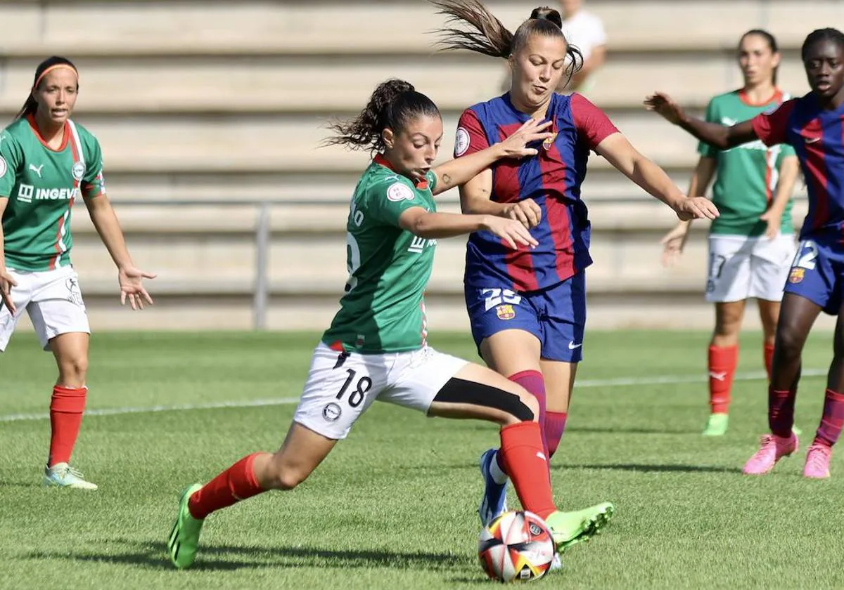 Las Gloriosas caen al descenso en Barcelona | El Correo