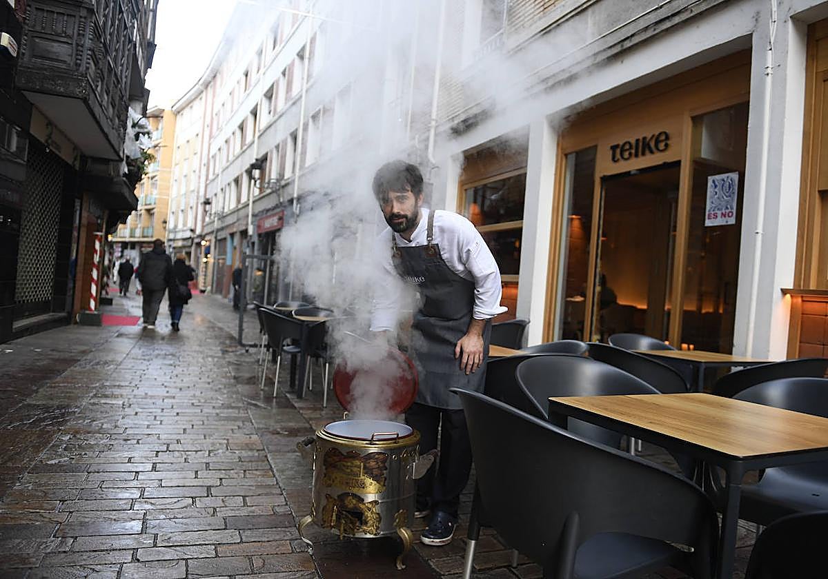 Así se prepara una putxera de alubias como las de Balmaseda
