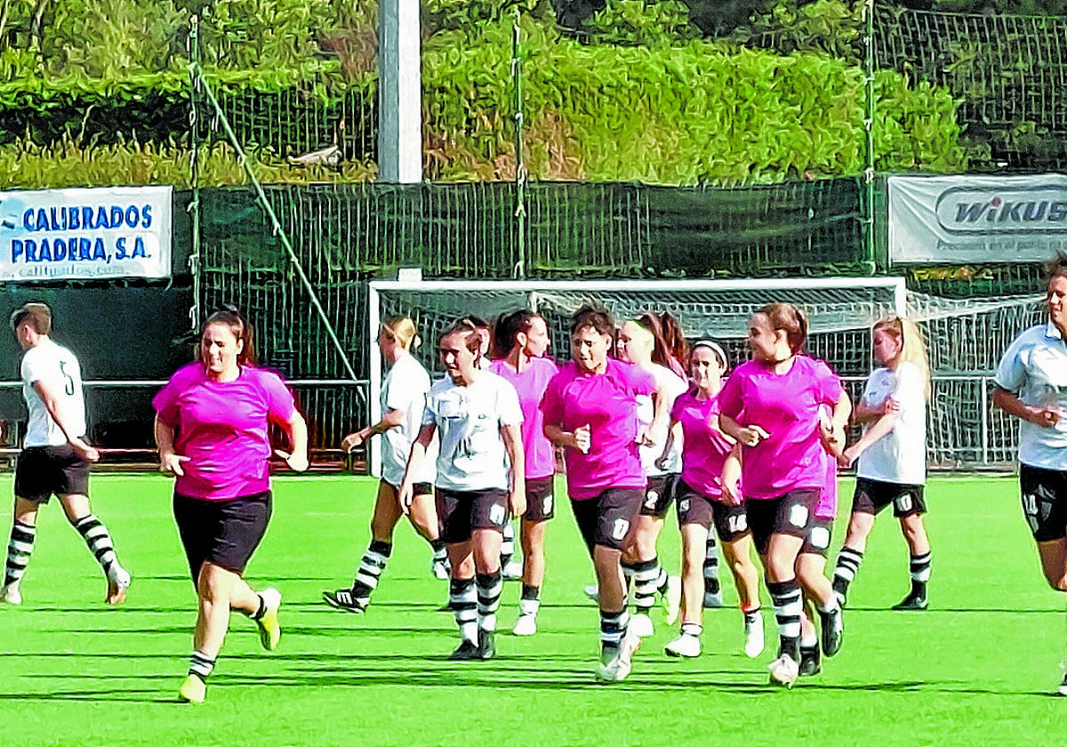 Las jugadoras prepararán a partir de hoy el próximo encuentro contra el San Ignacio.