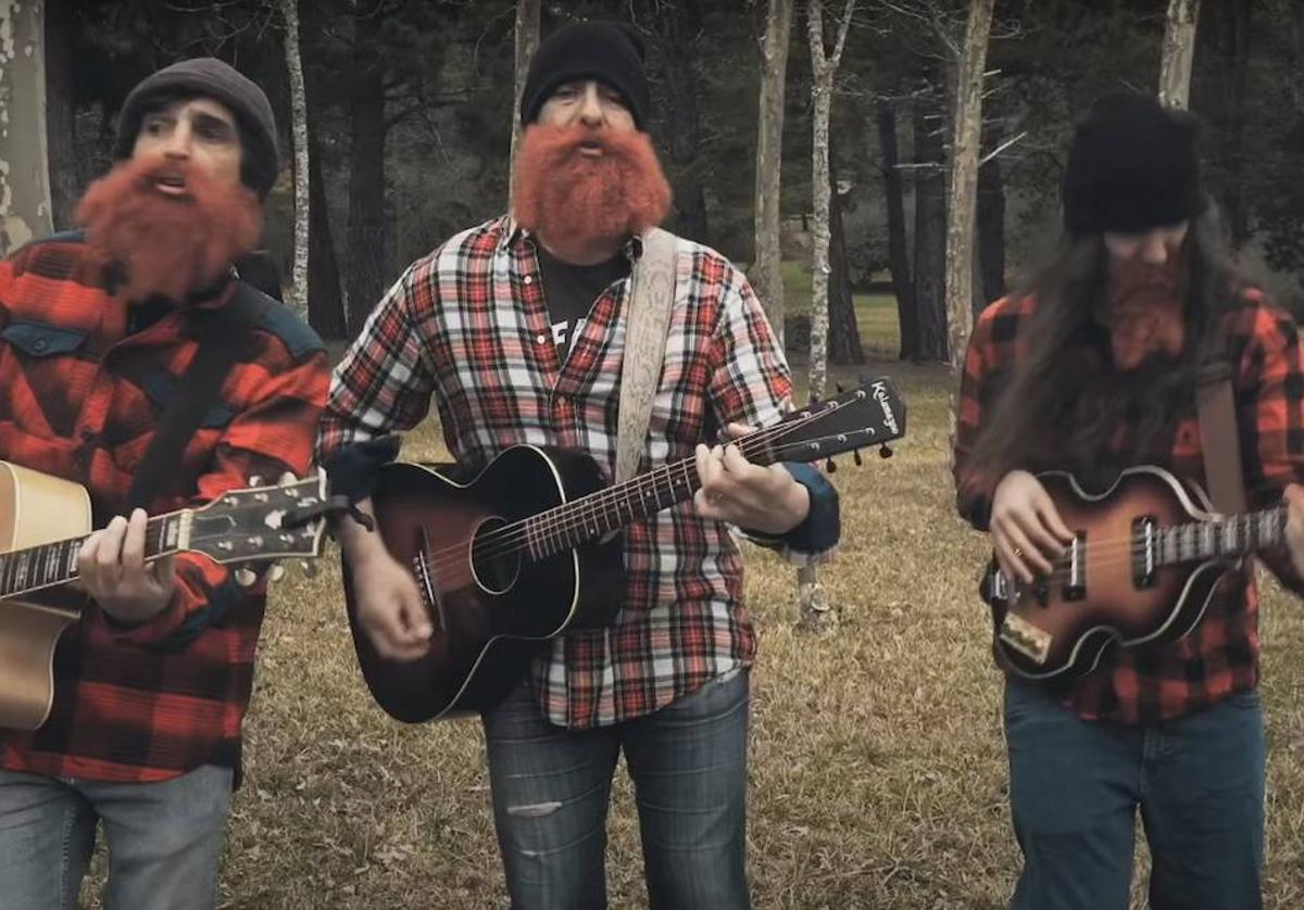 La banda de sonido americano, en un momento del vídeo dirigido por Antony Rohald.