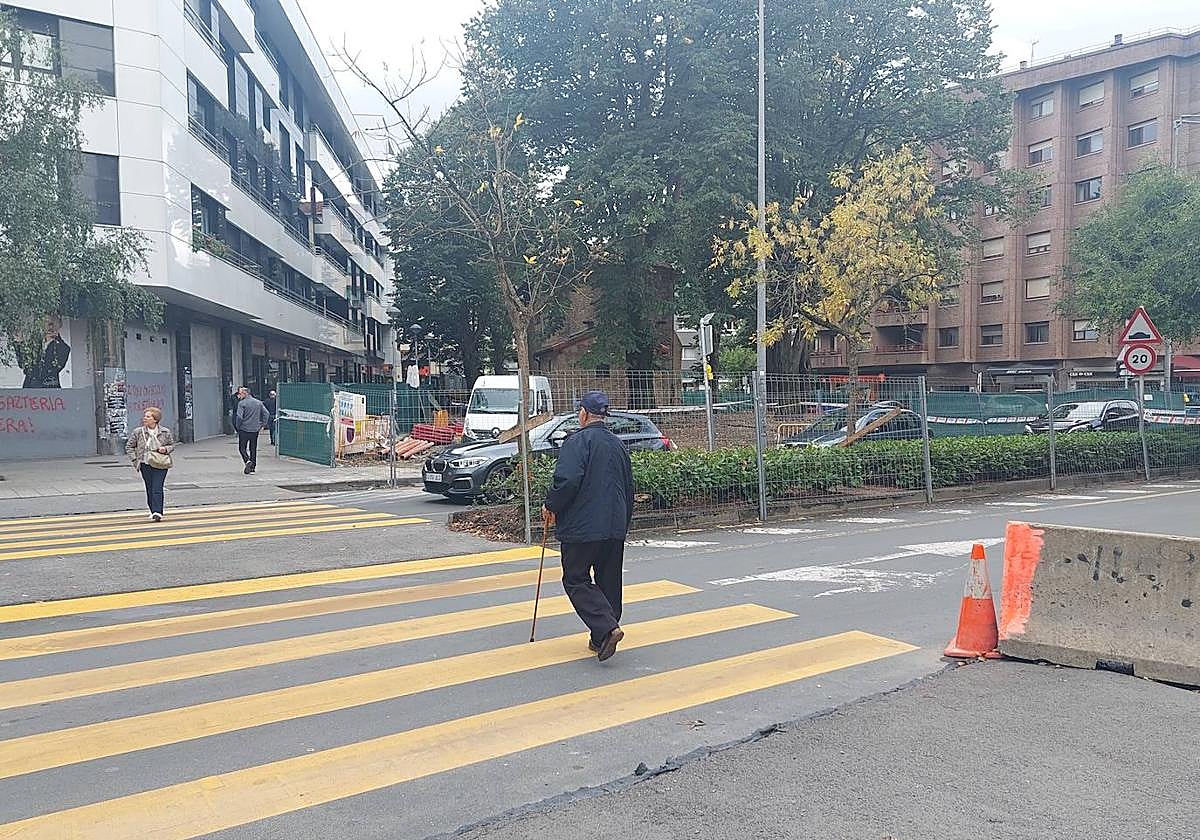 El entorno de la plaza de Madalena, en Durango, se encuentra en obras desde septiembre