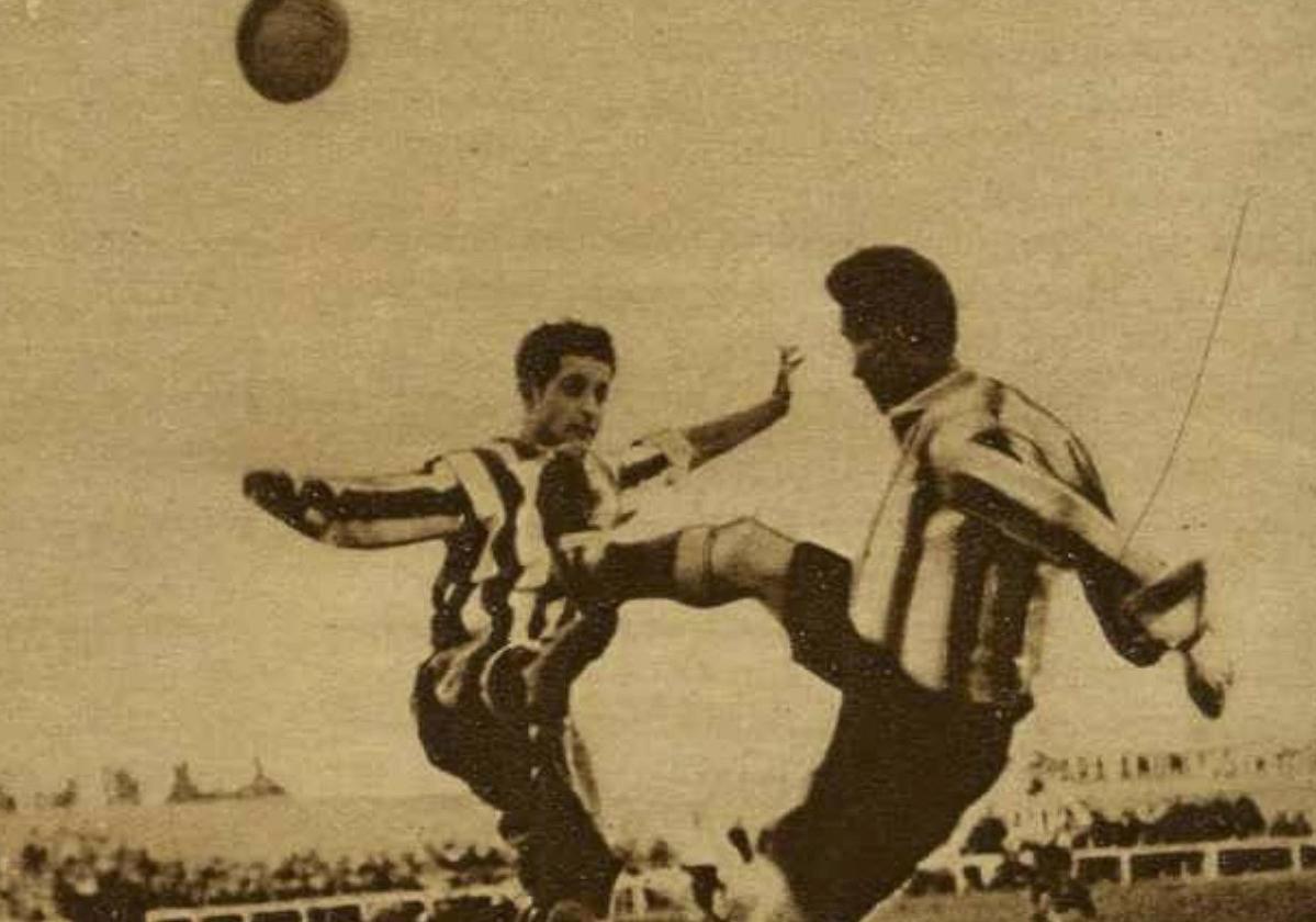 Athletic Club de Madrid-Deportivo Alavés 1928.