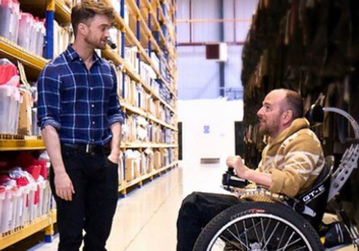 Un documental narrará la sorprendente historia del doble de Harry Potter que se quedó en silla de ruedas tras un accidente en un rodaje