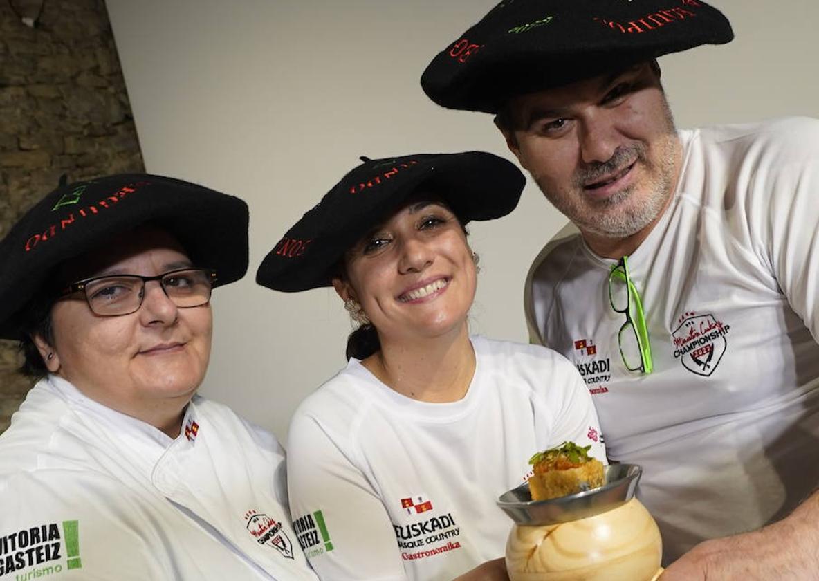 La 'selección' de Castilla y León ha ganado el Campeonato Nacional de Pintxos por Equipos de Miniature.