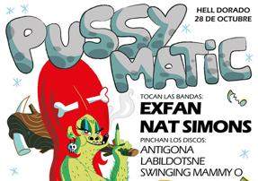 Cartel de Pussy Matic