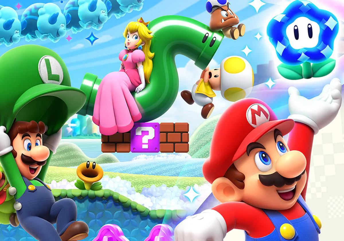 Por qué esta imagen de Super Mario Bros ocupa más que todo el juego