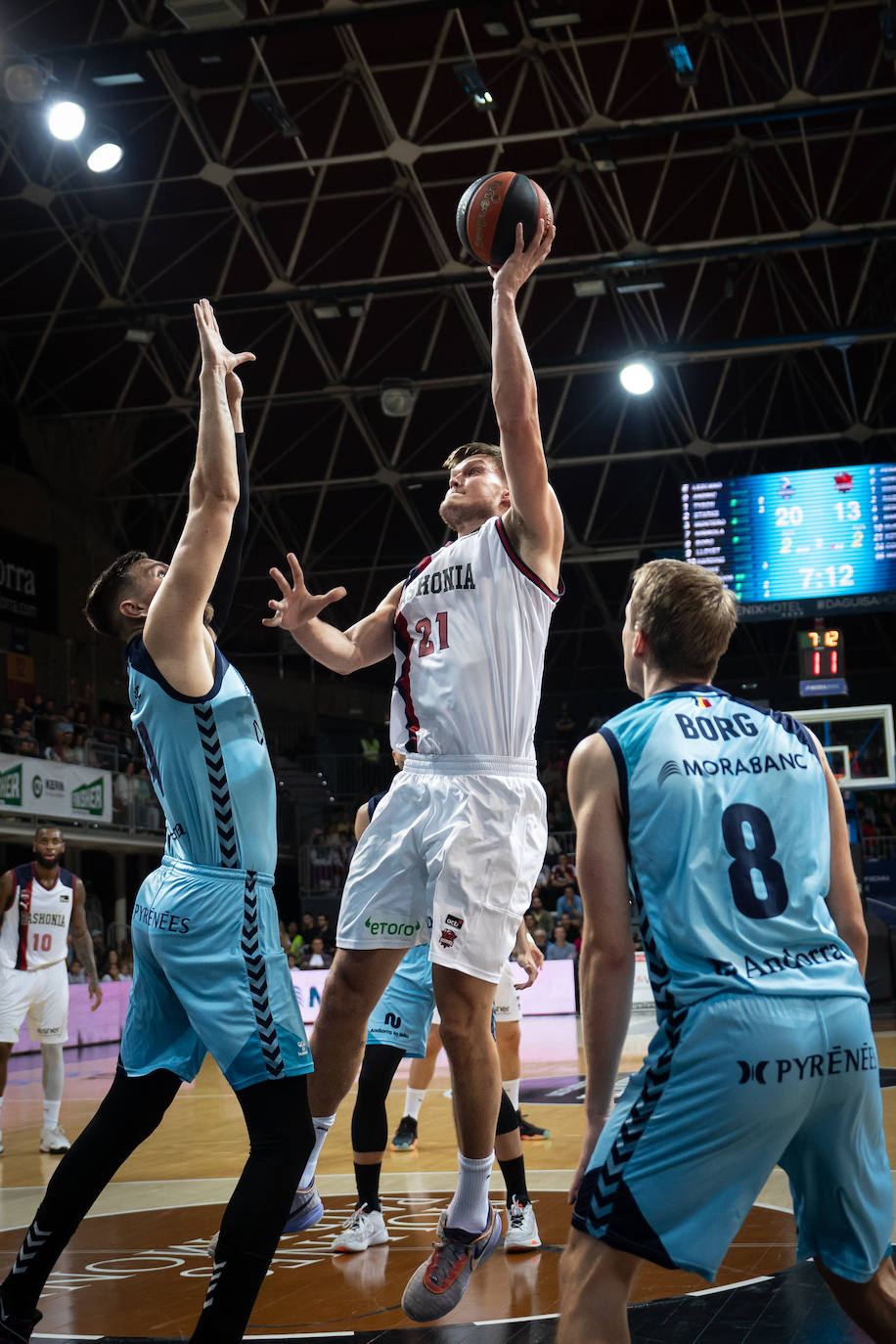 Las mejores imágenes del Andorra-Baskonia