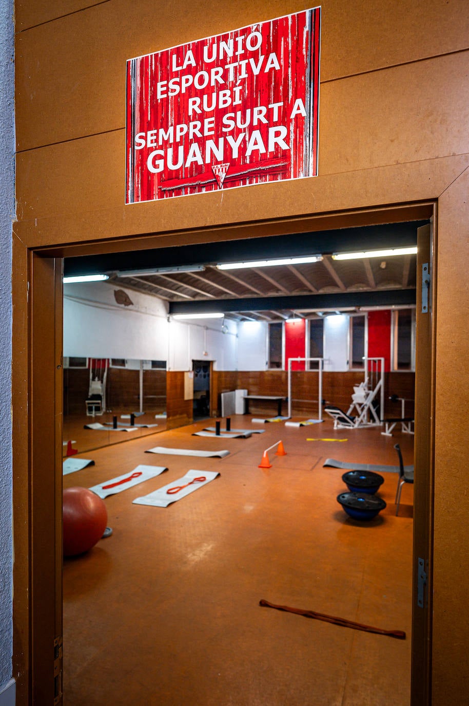 Estas son las modestas instalaciones del Rubí