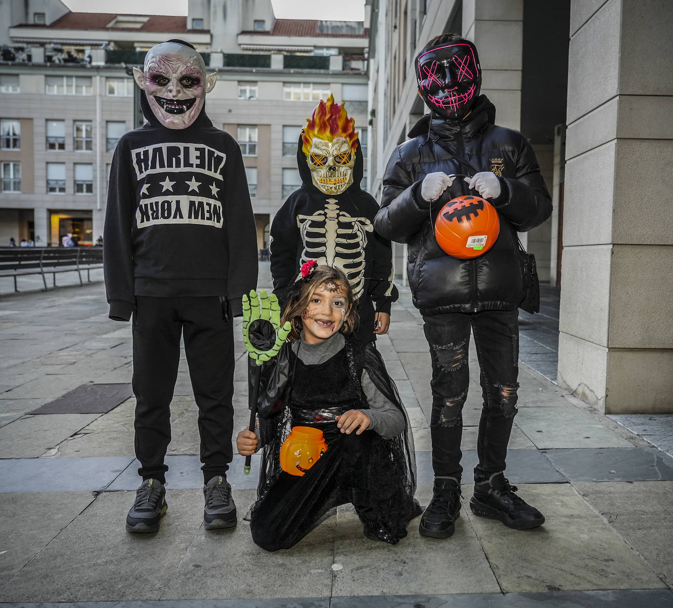 Vitoria se entrega a la noche de Halloween