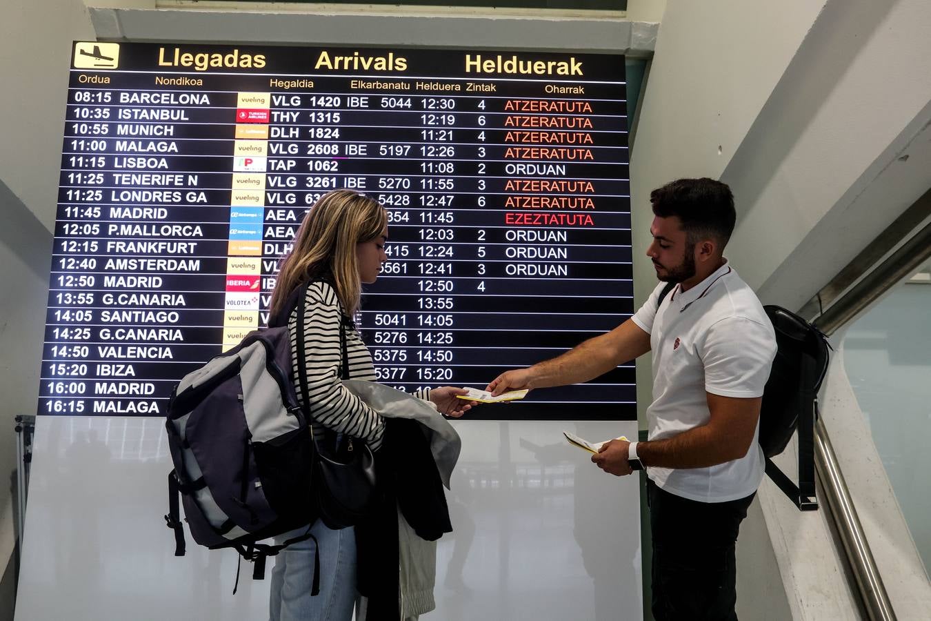 Las imágenes que deja la borrasca Domingos