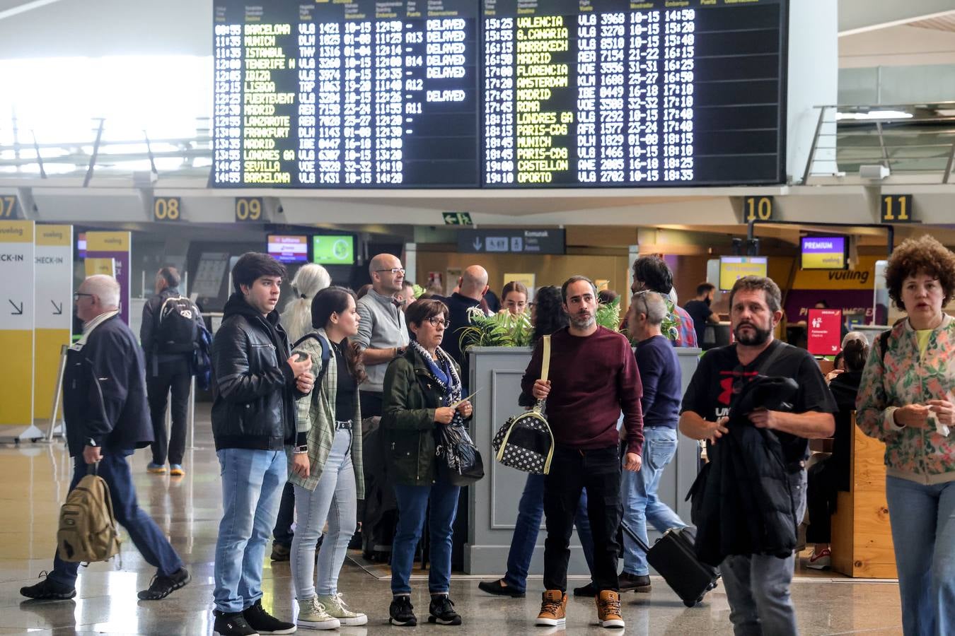 Las imágenes que deja la borrasca Domingos