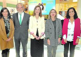 Ainhoa Tobías, Raimundo Ruiz de Escudero, Amaia Castillo, Irma Basterra y Patricia Sanz.