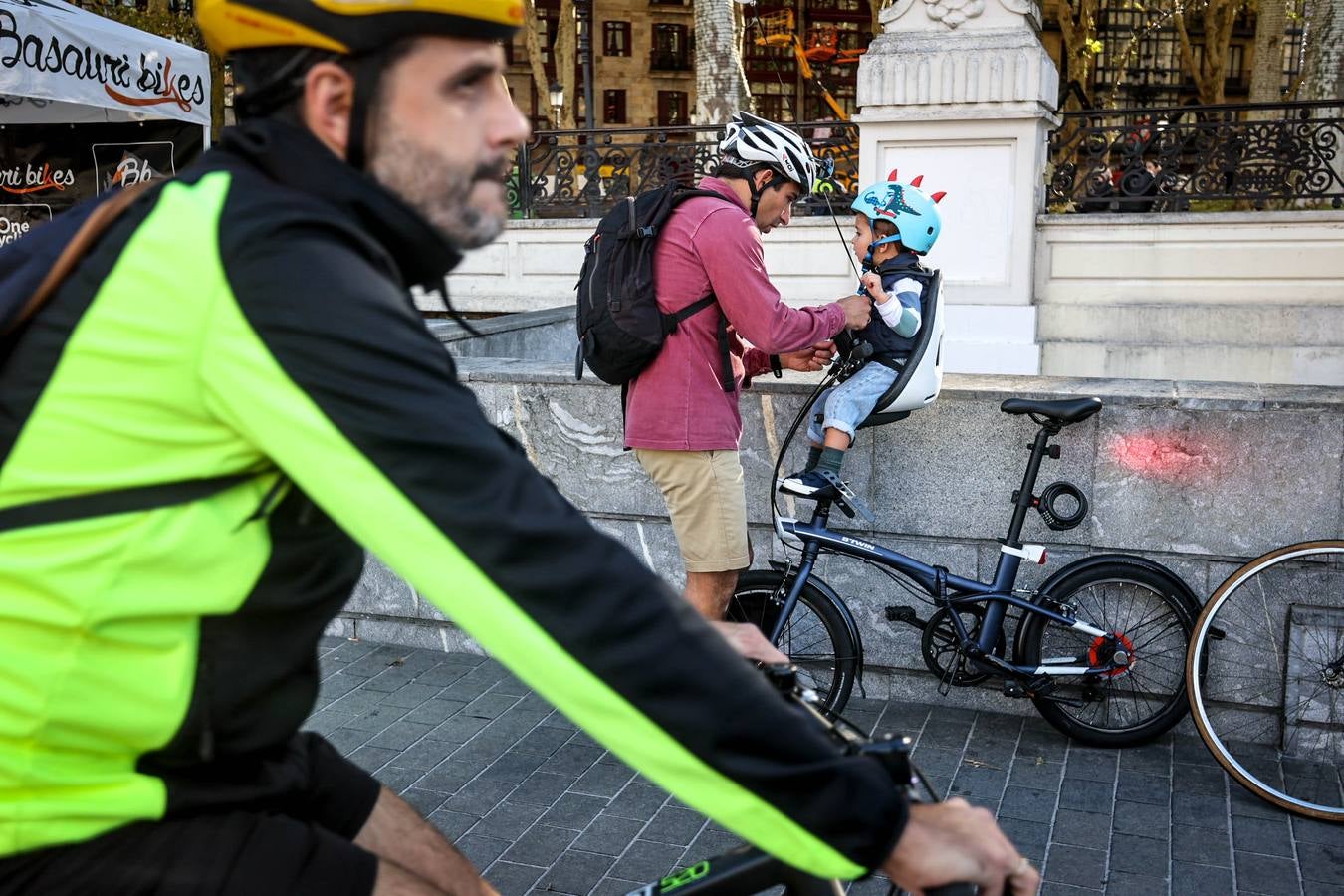 Bicicletada Bridgestone en Bilbao