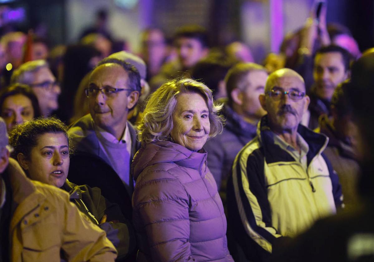 Esperanza Aguirre tras animar a cortar el tráfico en la manifestación en Ferraz: «Estoy regular de la olla»