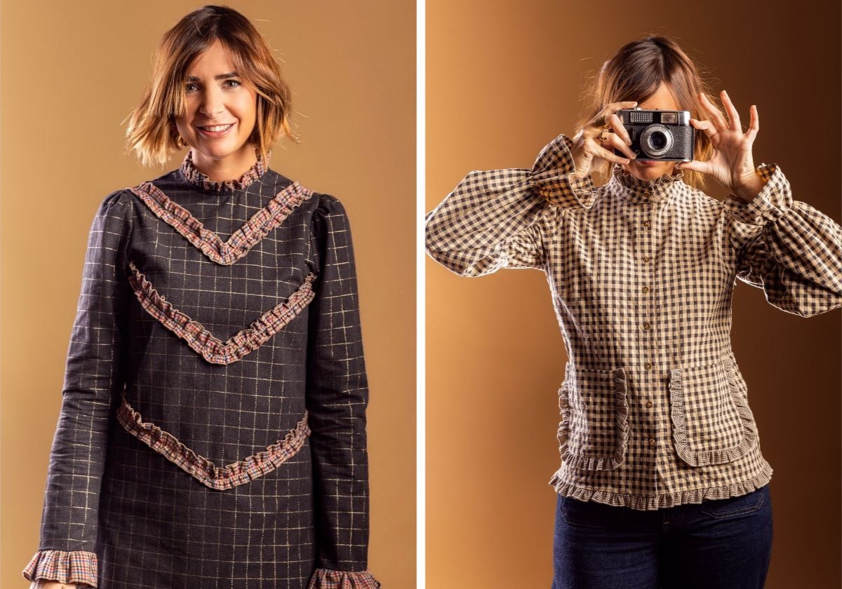 Vestido Haizea y blusa Hostoa