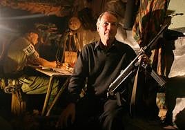 Javier Zumalde, 'El Cabra', en el museo de ETA que montó en 2004.