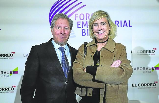 Eduardo Mozo de Rosales y Begoña San Miguel. 