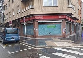 El local que ocupó Echarte en el barrio de Judimendi.