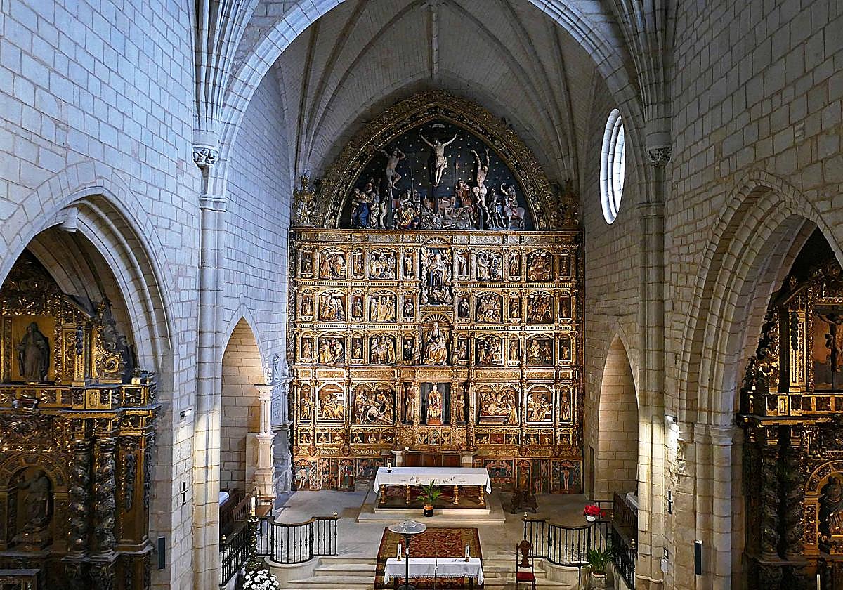 Retablo de la iglesia de La Puebla de Arganzón